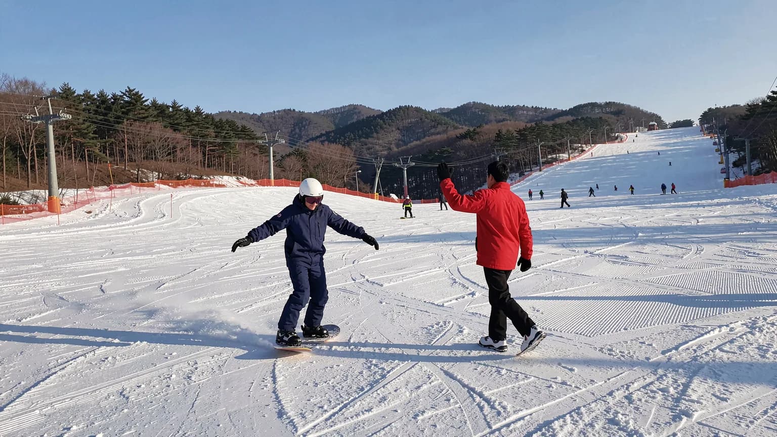 AI-generated cover image for “Seoul to Phoenix Park for a ski day: which route to book, and what the day costs”